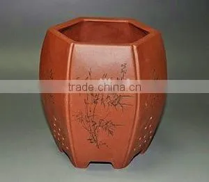 Yixing Interior Decorative Garden Clay/terracotta Flower Pot thumbnail-4