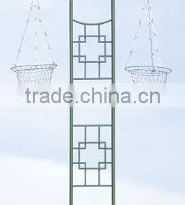 Wrought Iron Garden Trellis thumbnail-1
