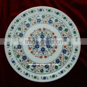 Excellent Quality Marble Inlay Plate thumbnail-1