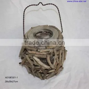 Wooden Lantern-round thumbnail-1