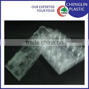 Clear Disposable Plastic Egg Tray (12) thumbnail-5