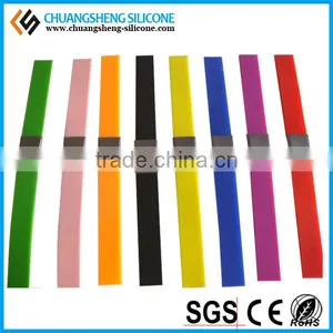 Ebay Hot Selling Silicone Steel Piece Bracelet, Silicone Jewelry, Unique QR Code Printing Bangles thumbnail-2