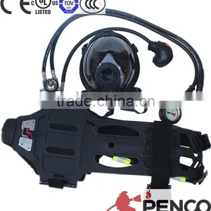 Hot Selling, 6.8L Double Carbon Steel Cylinder Anti Fog Scba for Fire Fighting, Self-contained Breathing Apparatus thumbnail-3