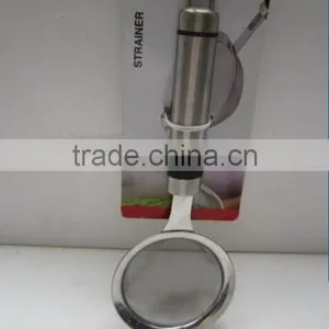 3pcs Stainless Steel Mesh Strainer and Plastic Mesh Strainer thumbnail-2