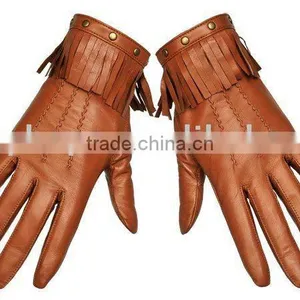 Fashion Leather Glove for Ladies thumbnail-1