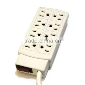 S20675 UL Listed 8 Outlet Power Strip Electric Outlet thumbnail-1
