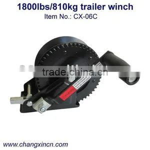 1800lbs Trailer Winch thumbnail-1
