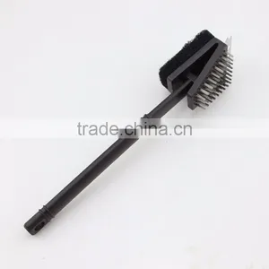 Plastic Handle Two Functions Brush for Barbecue thumbnail-4