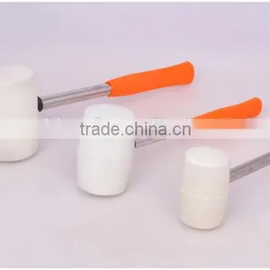 ASAKi White Rubber Hammer Tile Rubber Mallet thumbnail-3