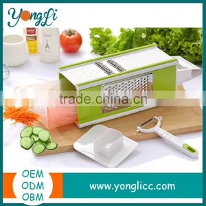 Food And Vegetables Mandoline Slicer With Blades For Fruit And Cheese Cutter Vegetable Chopper Container thumbnail-2