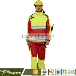 Hi Vis Aramid Fireproof Fire Resistant Coverall thumbnail-4