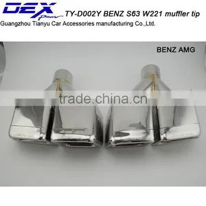 Tianyu DEX Auto Tuning SS304 B-enz Amg S63 W221 Exhaust Pipe Tail Tip thumbnail-1