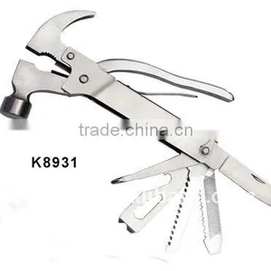 2014 New Hardware Multi Tool Wrench Multi Wrench Stainless Steel Axe Multi Purpose Hammer Pocket Rubber Car Tool K8931 thumbnail-1