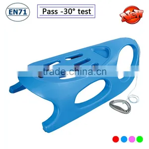 Snow Ice Sledge Winter Toboggan Solid Durable Fast With Steering Wheel Snow-Ice-Sledge-Winter-Tobogga thumbnail-1