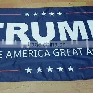 President Trump Flag 2016 Hot Sale in 150*90cm thumbnail-1
