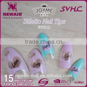 24pcs/bag High Quality Acrylic Nail Art Tips From Manufacturer thumbnail-2