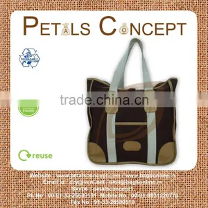 Dyed Cotton Beach Bag thumbnail-1