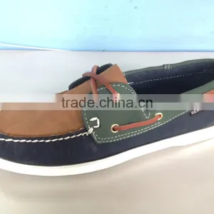 Handsewn Blucher Moccasin Construction Leaher Shoes Loafer Shoes Boat Shoes thumbnail-5