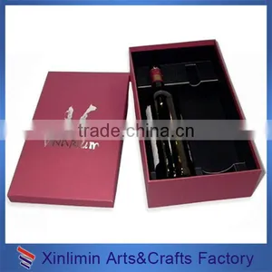 Customized Wooden Box for 6 Bottle Wood Wine Box thumbnail-1