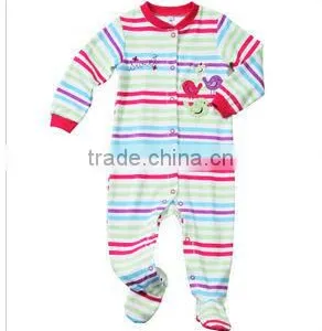 Cotton Yarn Dyed Jersey Baby Romper thumbnail-1