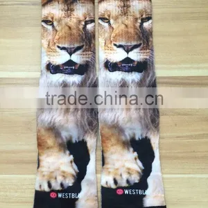 3D 360 Print Digital Printed Sublimation Socks thumbnail-1