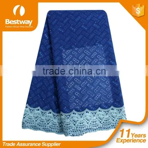 High Quality 100 Cotton Swiss Voile Lace African Lace Fabric 2017 thumbnail-4