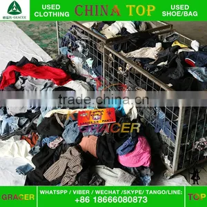 High Quality Bulk Bundle Bales 80Kg Used Clothing thumbnail-1