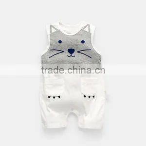High Quality Cotton Knitted Baby Boy Clothes Baby Jumpsuit Online thumbnail-2