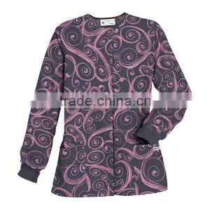 Wholesale Custom Spa Workwear Hospital Medical Uniforms Long Sleeve Printing Scrubs Uniforms thumbnail-1
