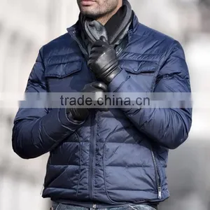Top Sale Custom Blank Zip up Plain Winter Folding Down Jacket for Men thumbnail-1