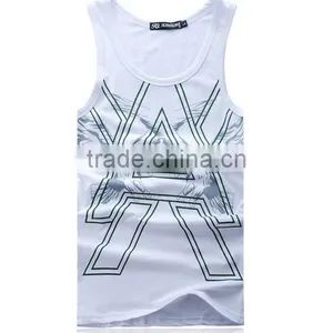 Gym Stringer Tank Top Men Bodybuilding Clothing and Fitness Mens Sleeveless Shirt Sports Vests Cotton Singlets Muscle Tops thumbnail-2