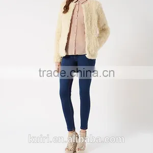 Hot Sale Ladies' Fashion 100% Real Natural REX Rabbit Fur Coat Women's Winter Rex Fur Coat Outerwear Coats Plus Size thumbnail-1