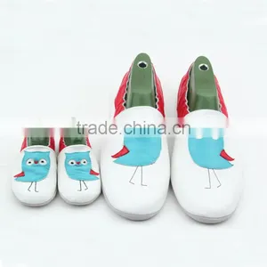 Family Indoor Shoes Wholesle Soft Leather Slipper thumbnail-5