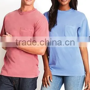 Next Level Apparel Unisex Inspired Dye Pocket Crew Tee - 100% Combed Ring-spun Jersey and Comes With Your Logo thumbnail-1