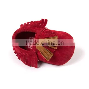 PU Baby Moccasins With Tassels, Tassel Baby Moccasin thumbnail-3