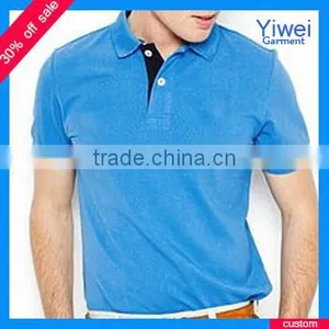 Body Fit Polo Shirt Mens Slim Fit Golf Shirt Uniform Golf Shirt thumbnail-1