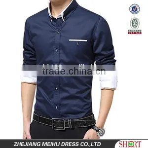 Slim Fit Dress Shirt With Long Sleeve for Men thumbnail-1
