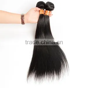 Wholesale Virgin Hair Vendors Tangle Free Silky Straight Weavon Long Black Hair thumbnail-3