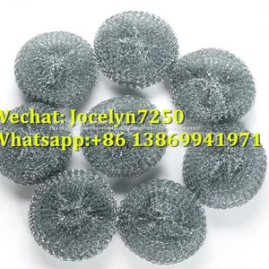 Double Head Mesh Scourer/mesh Scrubber Making Machine thumbnail-2