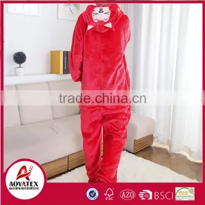 Autumn and Winter Bathrobe Adult Knitting Footed Pajama thumbnail-2