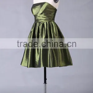 2017 New Fashion Elegant A-line Sweetheart Tulle With Short Evening Dress Prom Dresses ED109 thumbnail-1