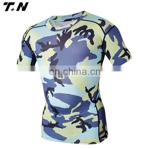 Short Sleeve Compression Shirt Compression Top thumbnail-4