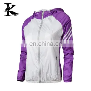 High Quality Outdoor Ladies Sport Jacket Windbreaker thumbnail-1