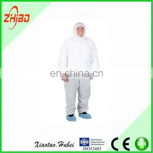 Disposable SF White Coverall Non Woven For Protective thumbnail-4