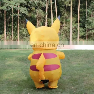 HI CE Inflatable Pikachu Mascot Costume,cheap Movie Character Pikachu Inflatable Mascot thumbnail-4