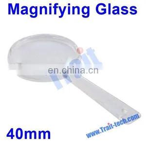 Wholesale Portable Handheld 40mm Plastic Magnifying Glass Loupe for Gift thumbnail-1
