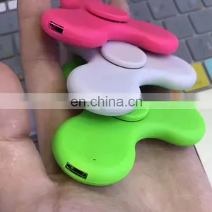 Led Bluetooth Music Fidget HandSpinner EDC Hand Tri Spinner HandSpinner EDC Toy For Decompression Plastic Toys F966 thumbnail-5