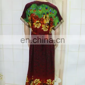 2016 Indonesia Front Silver Kaftan Jalabiya Dress thumbnail-4
