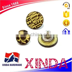 20mm Jeans Metal Shank Buttons, Brass Button And Rivet For Denim, Jackets thumbnail-4