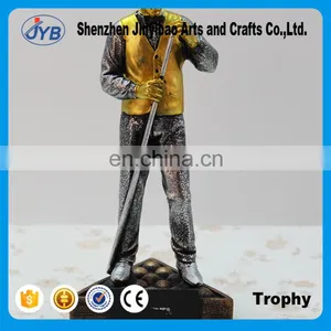 Gold and Silver Trophy Billiard Figures Creative Resin Decoration Wholesale of Arts and Crafts thumbnail-4